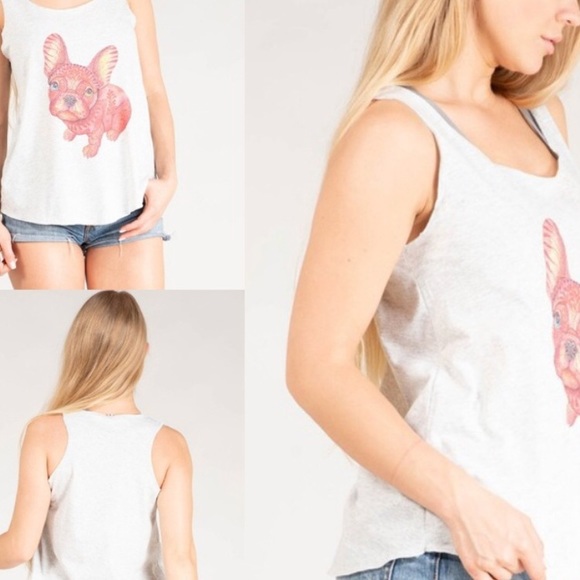 💥HP💥💕French Bulldog Tank💕 - Picture 2 of 4